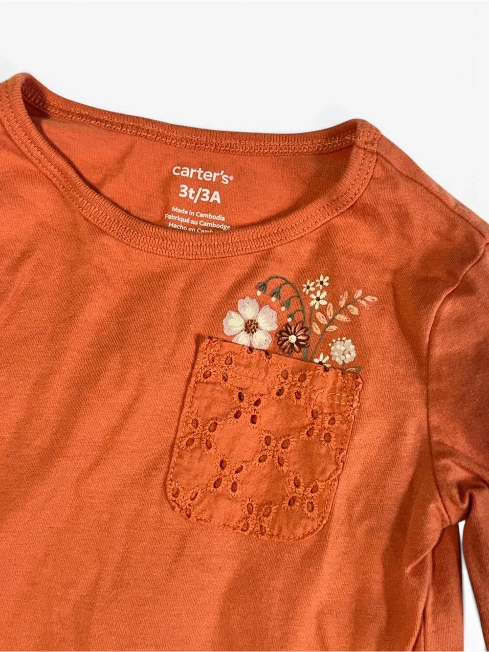 Carters Cat & Jack Girls Tops 3T